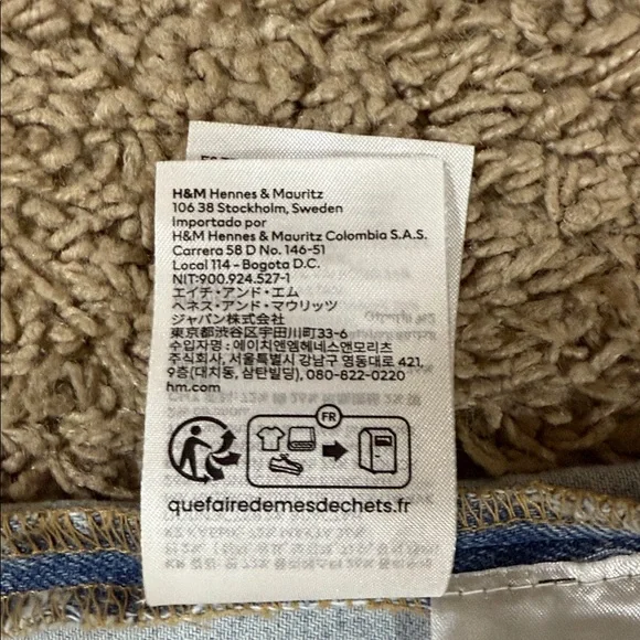 H&M Divided Light Blue Denim Bandeau Top SKU1279 - Picture 11 of 11